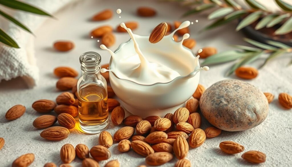 almond skin benefits