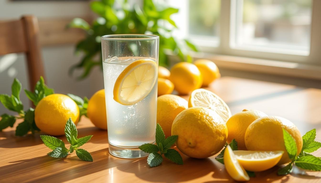 benefits of water and lemon