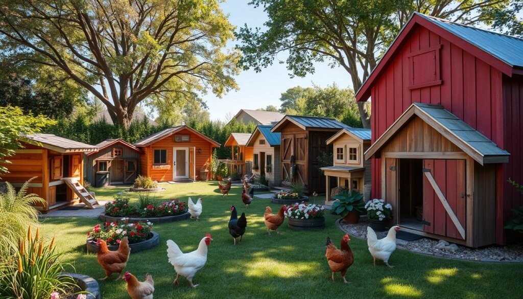 chicken coops