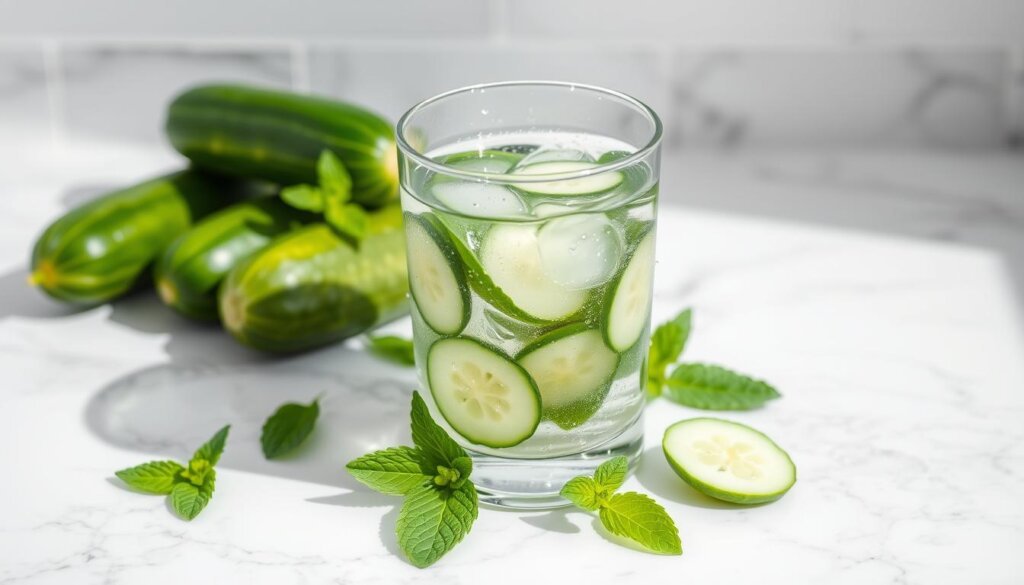 cucumber water benefits