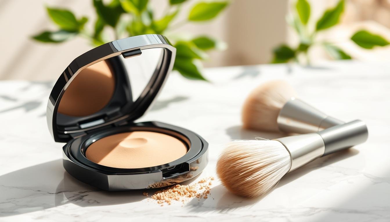 face powder with sunscreen