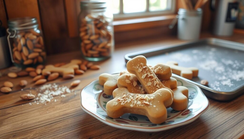 homemade almond treats for dogs