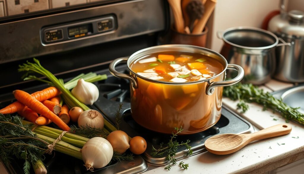 homemade chicken stock recipe