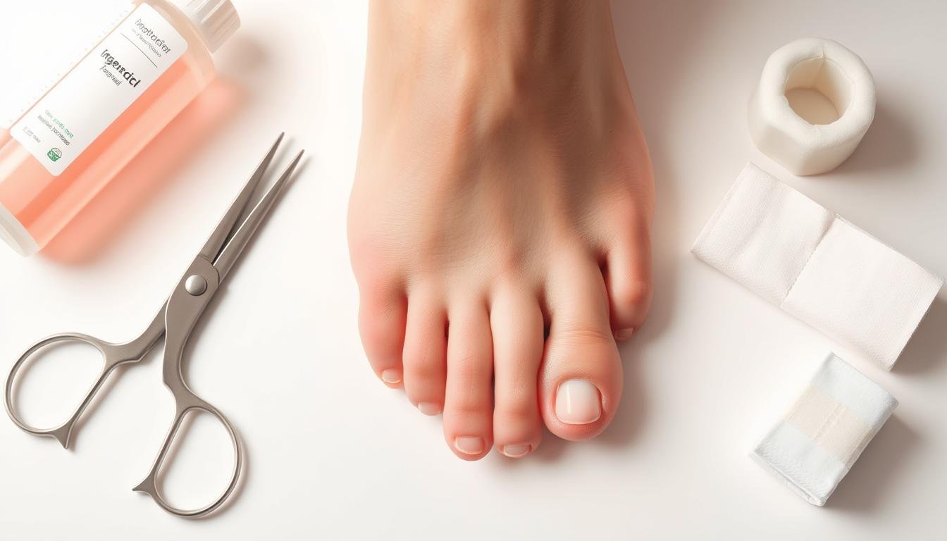 how to treat and ingrown toenail