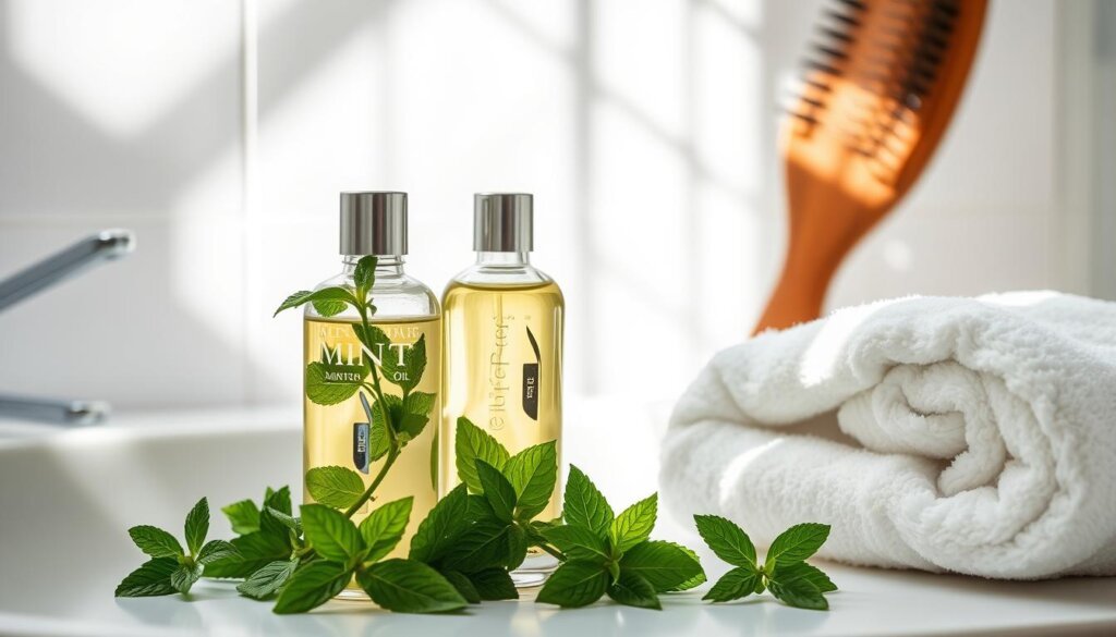 mint oil for hair