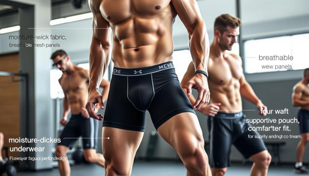 performance features in men's underwear