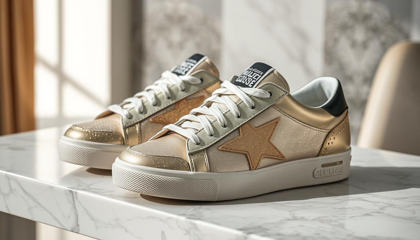 tennis shoes golden goose