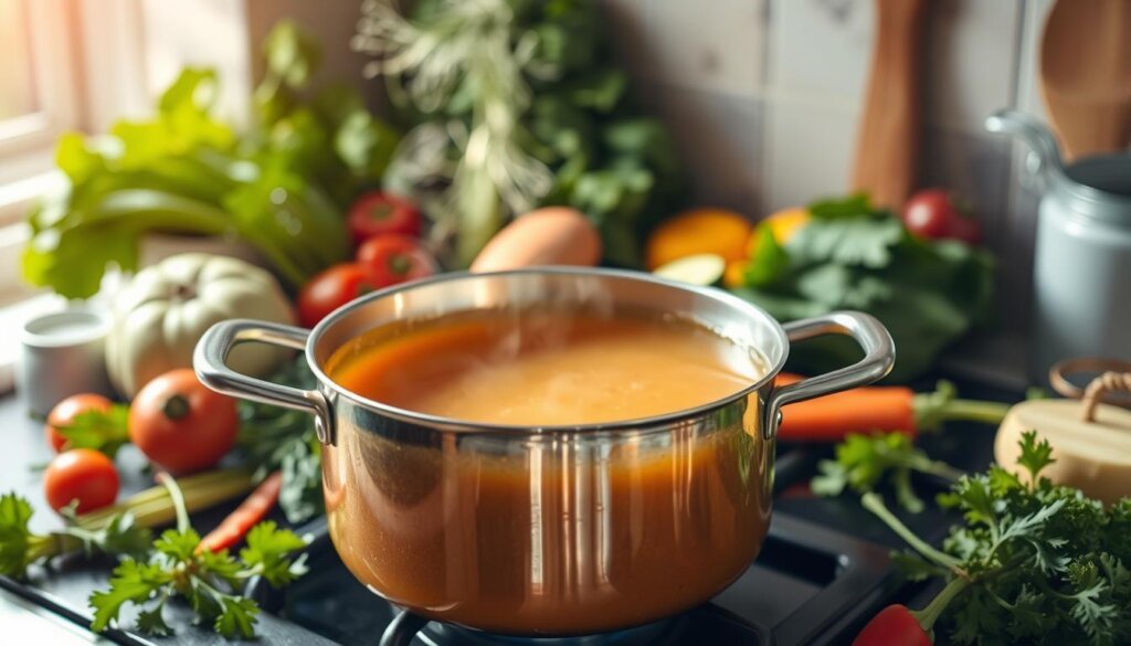 weight management benefits of chicken stock