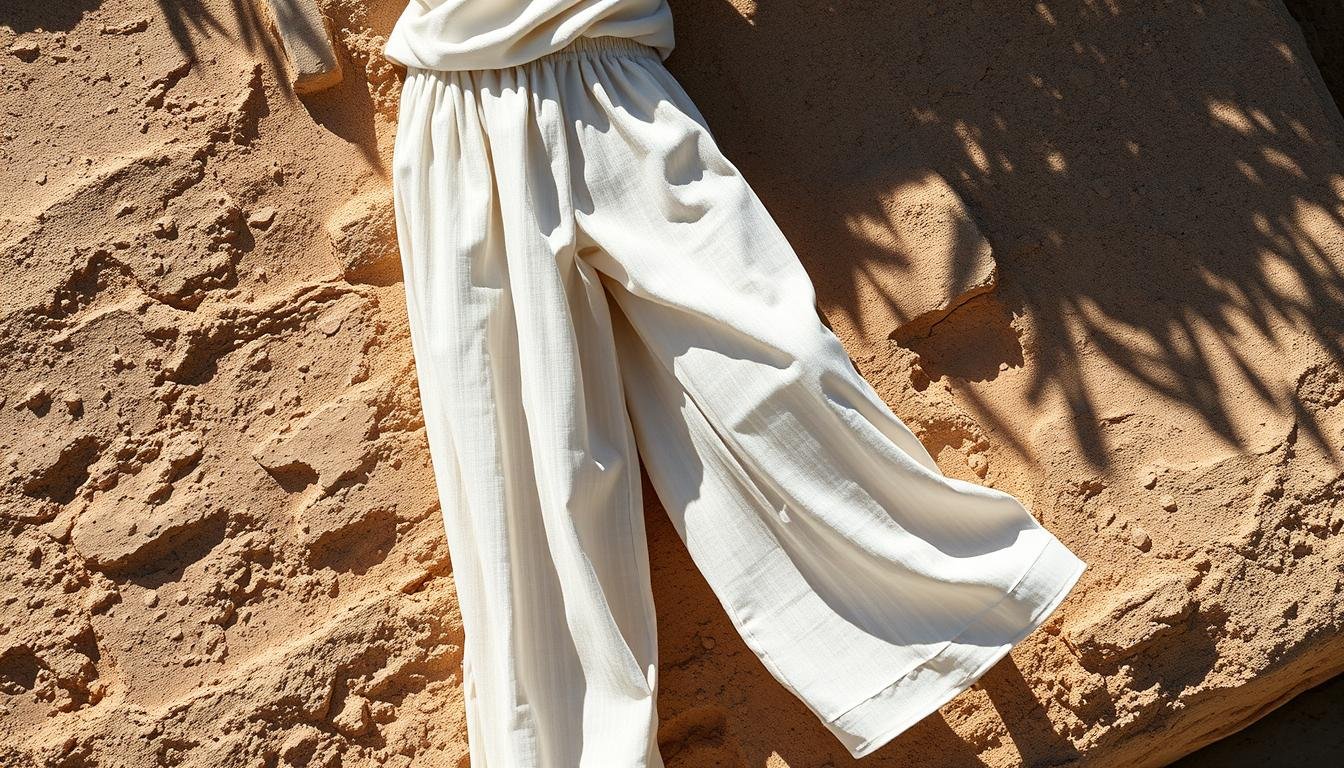 women trousers linen