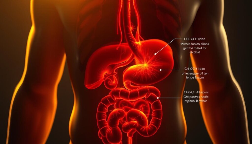 alcohol processing in the body