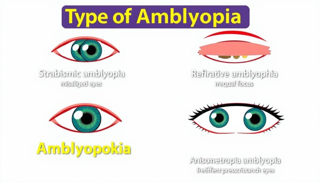 types of amblyopia